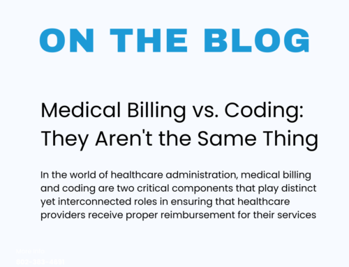 Medical Billing vs. Coding: They Aren’t the Same Thing