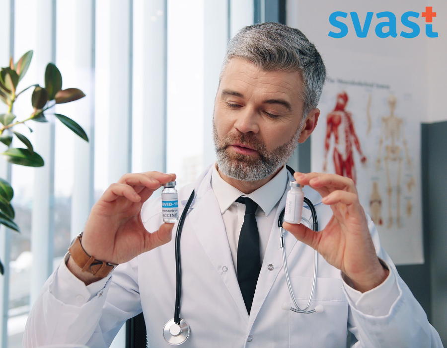 A doctor's picture, which represents Immunology